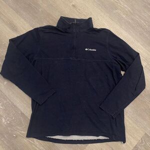 Columbia‎ Denim Looking Athletic Quarterzip Men Medium G-11